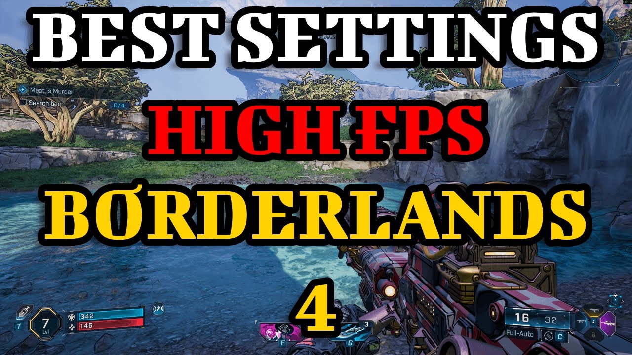 High FPS Settings Borderlands 4 RTX 3080/4080/5080 | Best settings for Borderlands 4