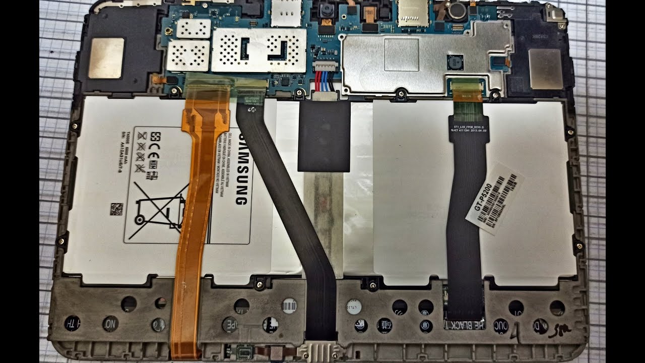 Замена аккумулятора в планшете Samsung Galaxy Tab 3 своими руками