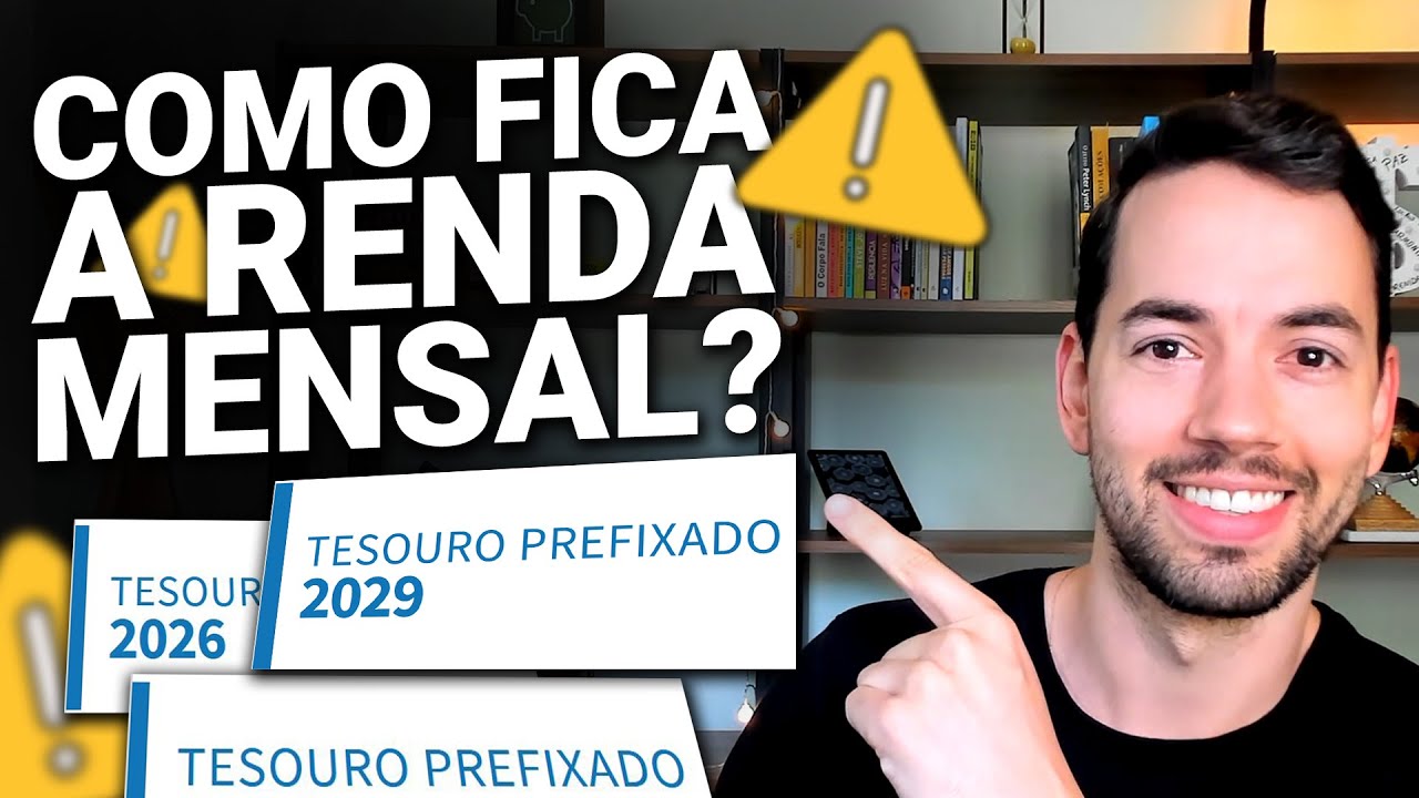 Renda Mensal com Tesouro Prefixado é possível? Renda com Tesouro Direto