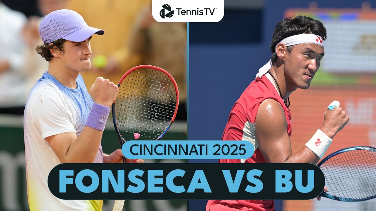 Joao Fonseca vs Yunchaokete Bu | Cincinnati 2025 Highlights