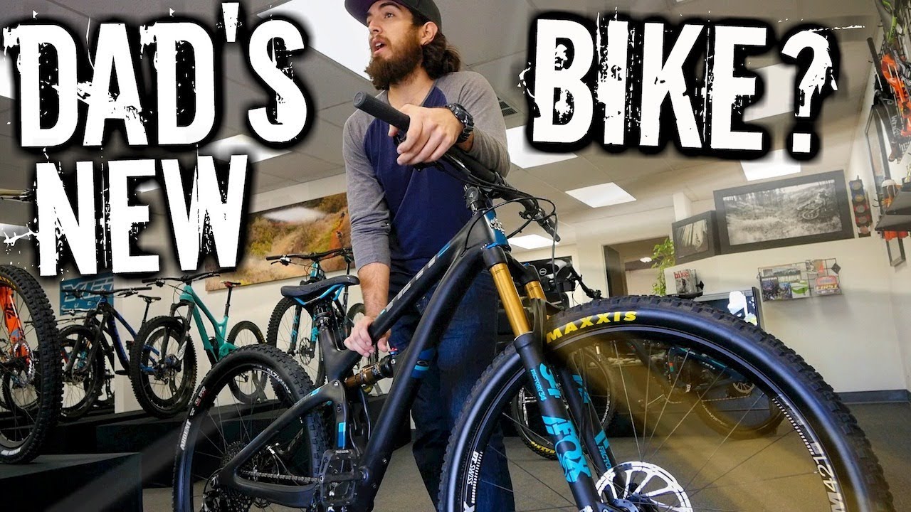 Dad's New Bike Day | How To Buy a Custom Mountain Bike at World Wide Cyclery | Yeti SB 4.5 MTB