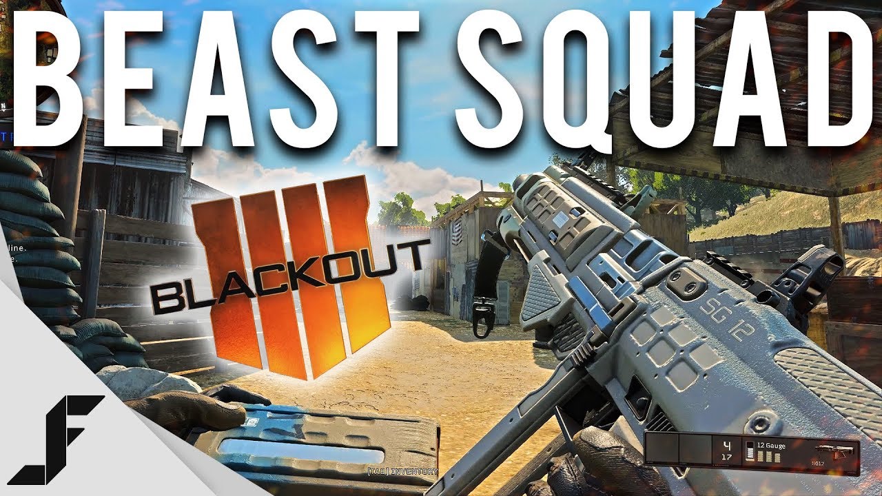 BEAST SQUAD - COD Blackout Gameplay ( RTX SQUADS )