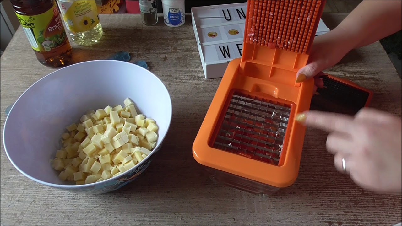 Tomaten-Käse Salat mit dem Nicer Dicer chef s