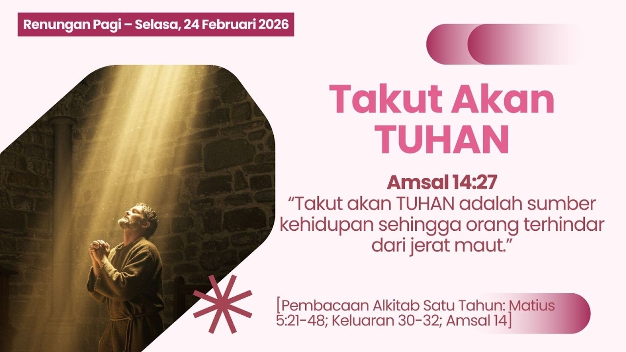 TAKUT AKAN TUHAN