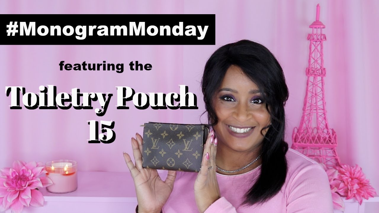 MONOGRAM MONDAY REVIEW (LV Toiletries Pouch 15)  |  pink2paris