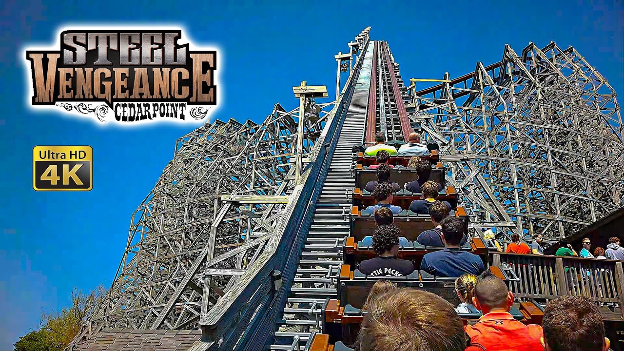 2024 Steel Vengeance Roller Coaster On Ride 4K POV Cedar Point