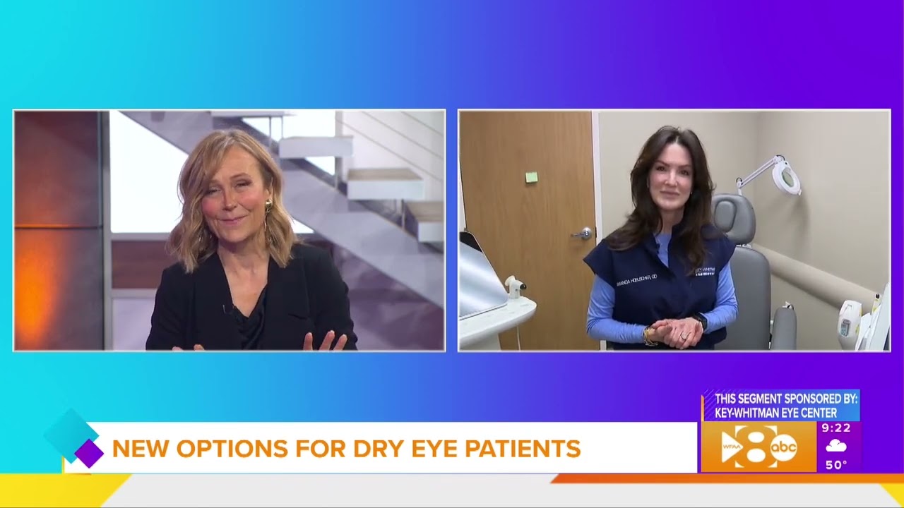 Treating Dry Eye at Key-Whitman with OptiLight and OptiPlus! Learn more on Good Morning Texas.