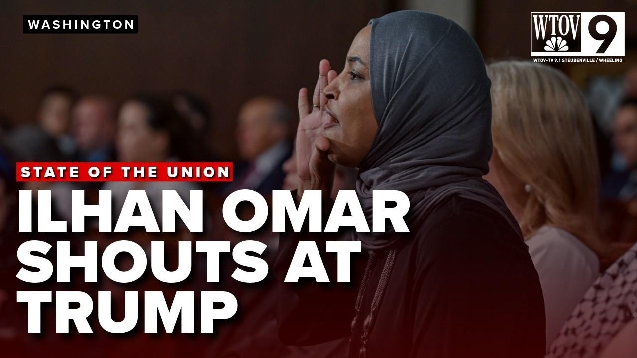 Minnesota Democrat ILHAN OMAR shouts at TRUMP during State of the Union Address   Here's why