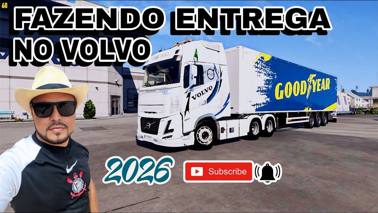 🔴   VIAJANDO DE VOLVO FH/ SERVIDOR BR BRASIL ETS2 v1.57