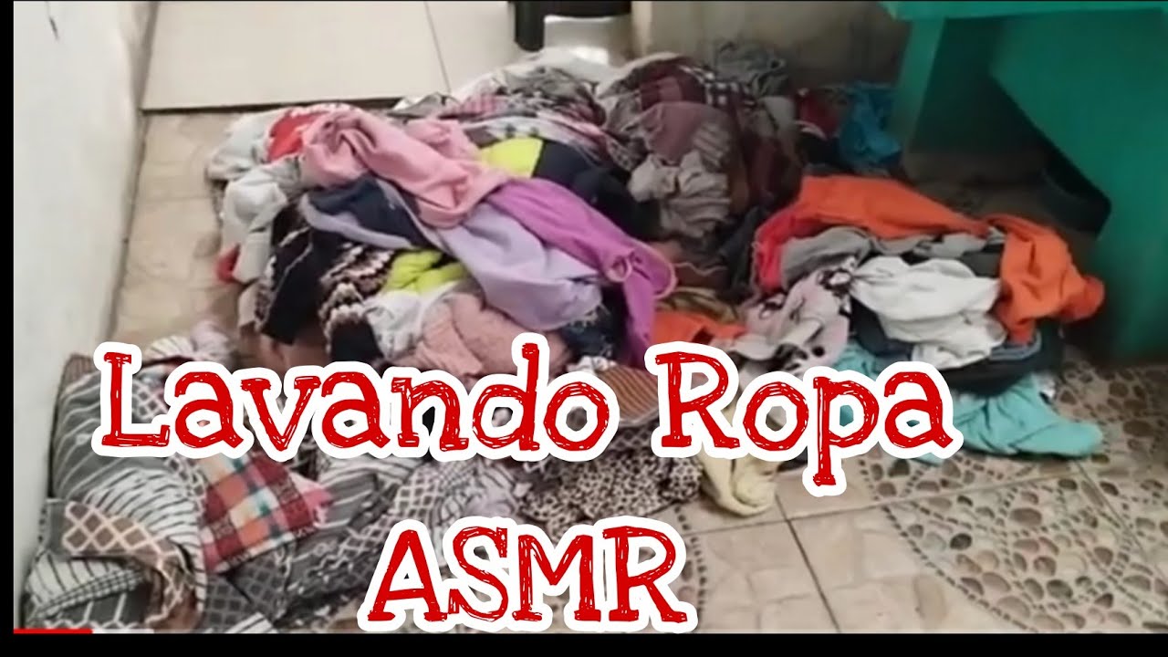 Lavando Ropa A mano ASMR