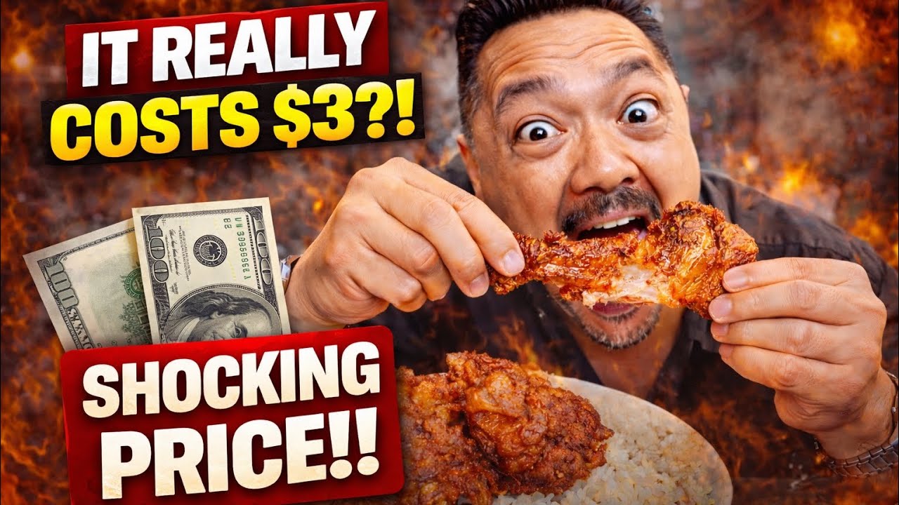 This Giant Fried Chicken Meal Costs Only $3?!