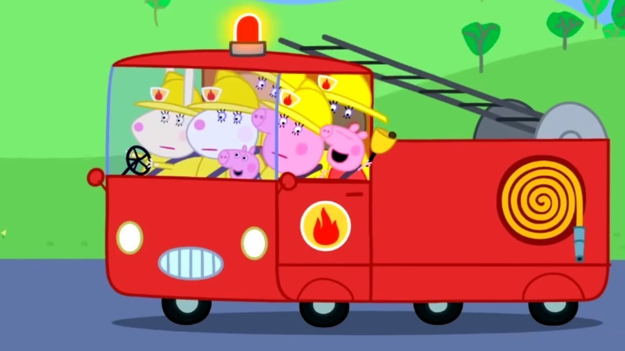 Peppa en de Brandweerwagen 🚒 Tekenfilm | Peppa Pig Nederlands Compilatie Nieuwe