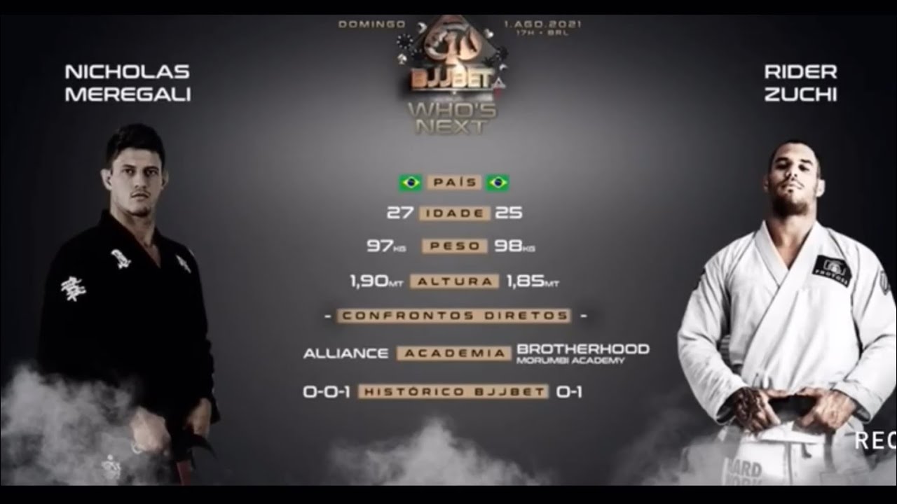 Nicholas Meregali Vs Rider Zuchi - BJJBET.