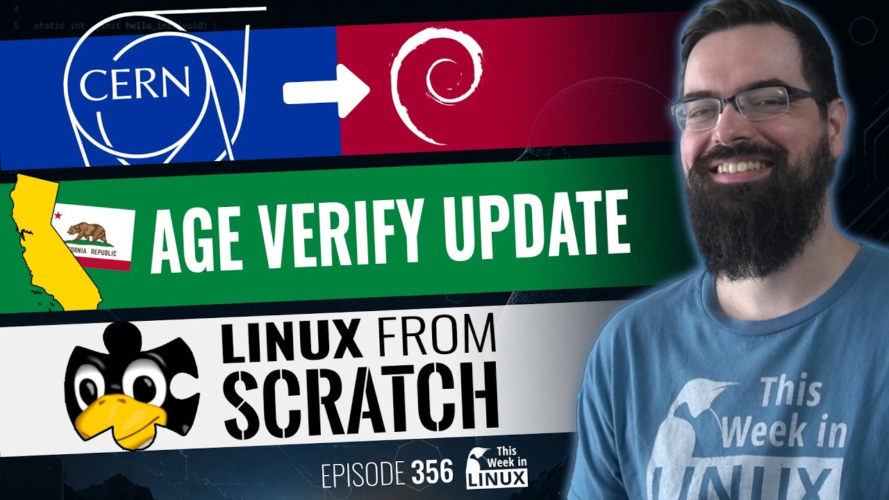 CERN to Debian, Audacity 4, OpenShot 4, 30,000 Steam Games, Age Verify Exemption & more Linux news
