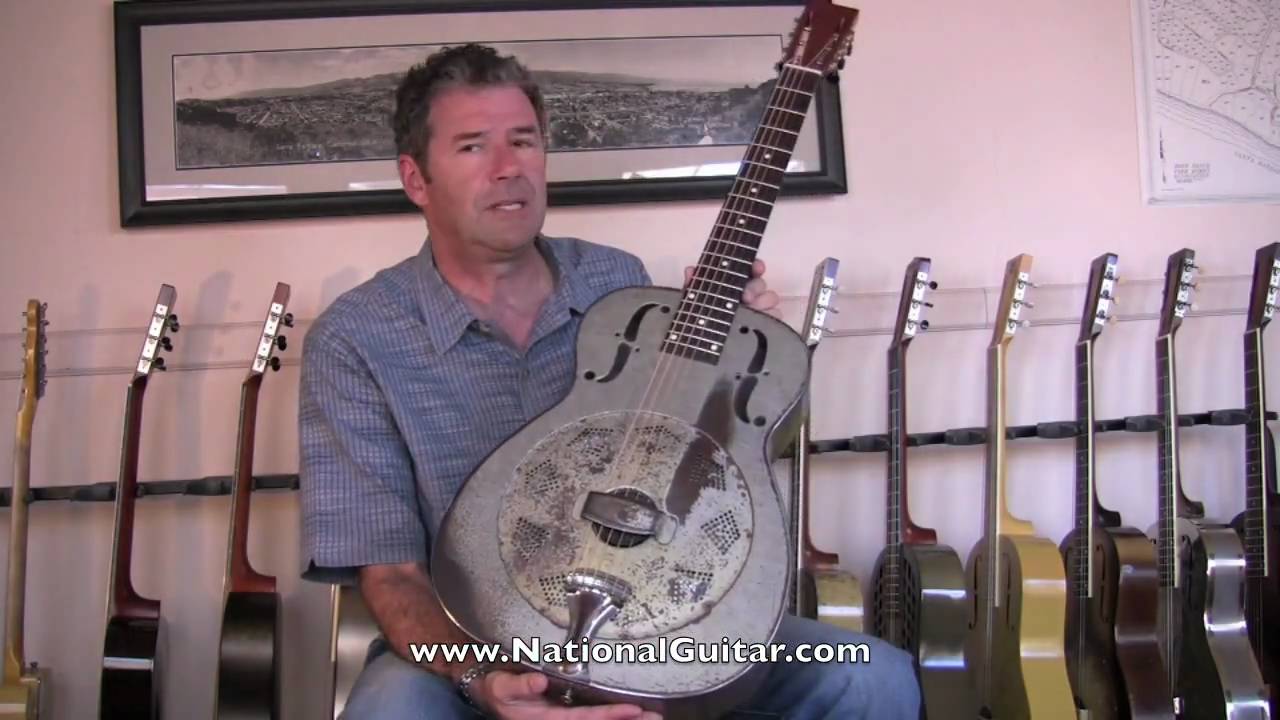 1936 National Duolian Guitar Demo NationalGuitar.com Learn about