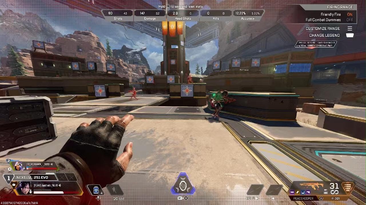 Fortnite Wolf vs Apex Hawk