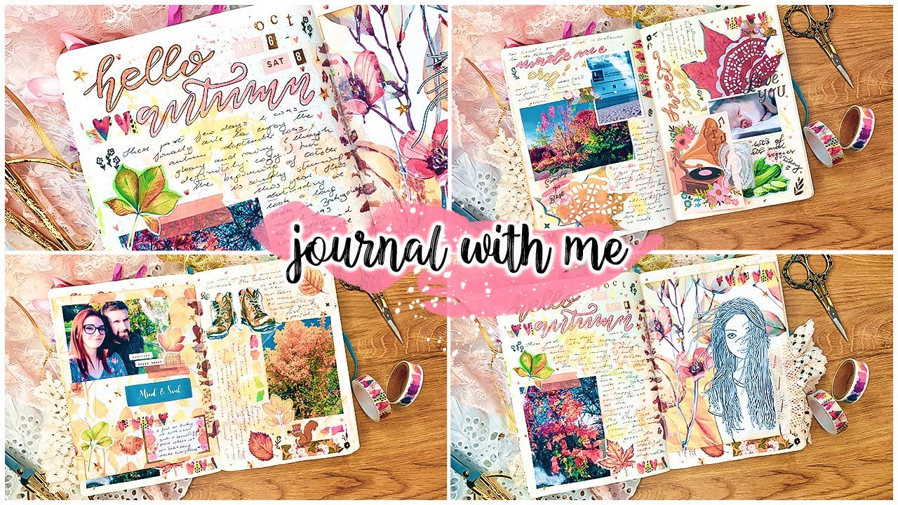 Creative Journal With Me: Documenting Everyday Wonders 💖🍁 HELLO AUTUMN