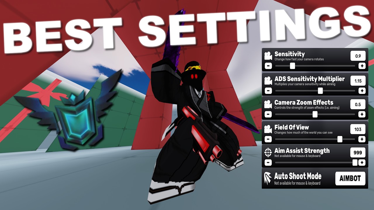 Best Pro Settings in Rivals to Improve Aim