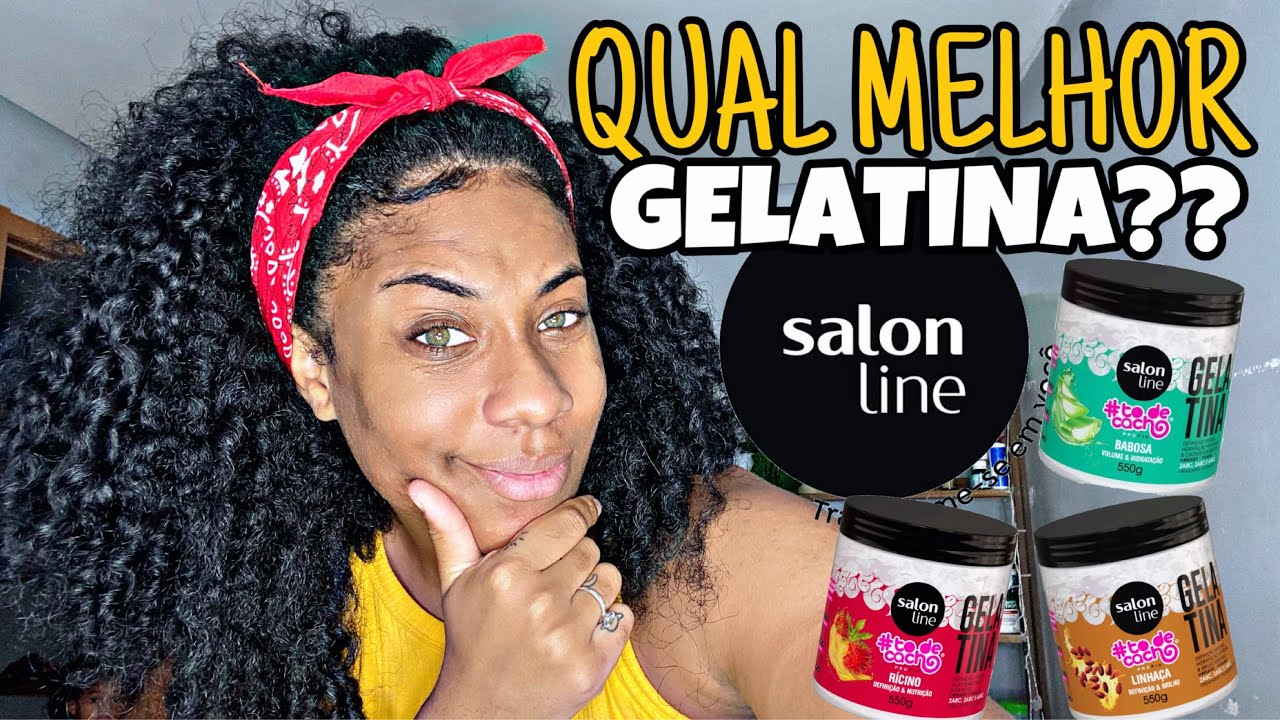 QUAL a MELHOR GELATINA da SALON LINE?