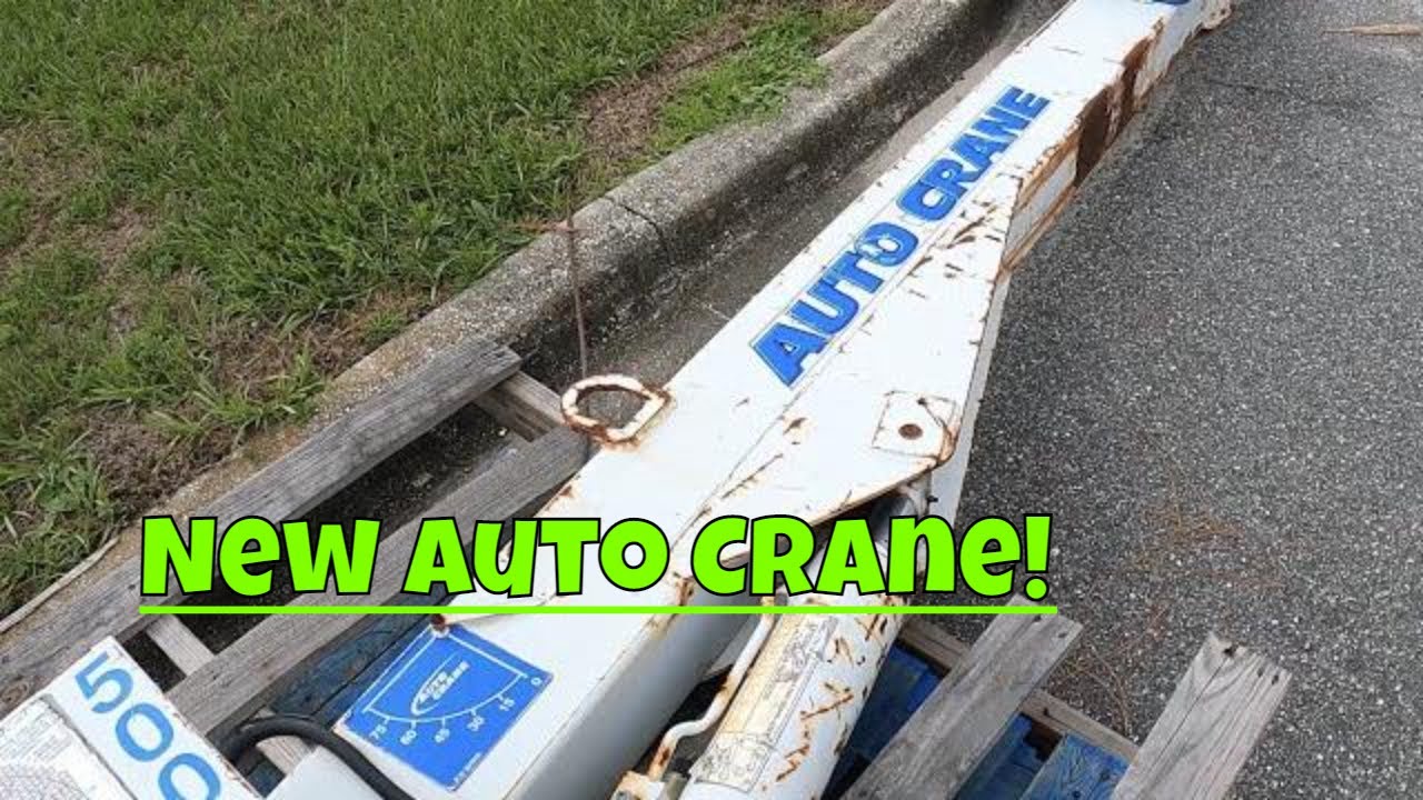 Picking Up A Awesome Auto Crane