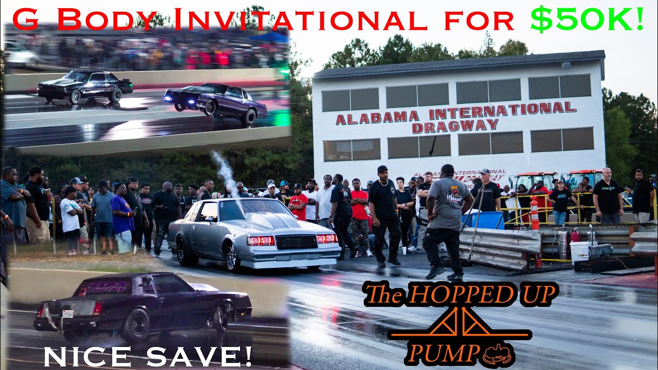 G BODY SHOOTOUT FOR $50K AT ALABAMA INTERNATIONAL DRAGWAY!