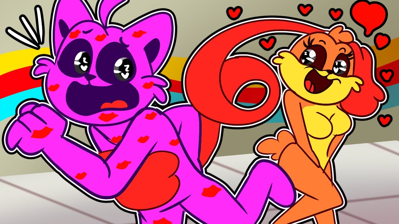 DOGDAY QUIERE BESAR A CATNAP 😱💖 ¿SON PAREJA? CATNAP MINECRAFT ROLEPLAY