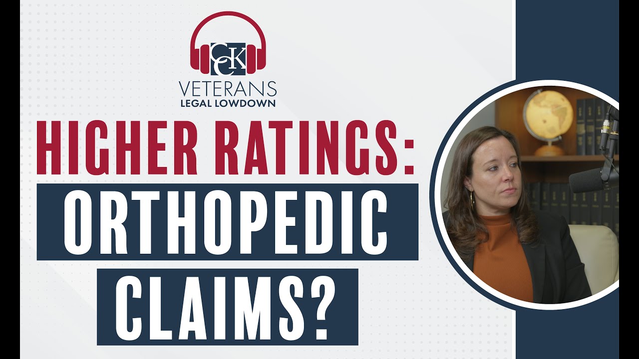 Orthopedic VA Claims: What Every Veteran Should Know