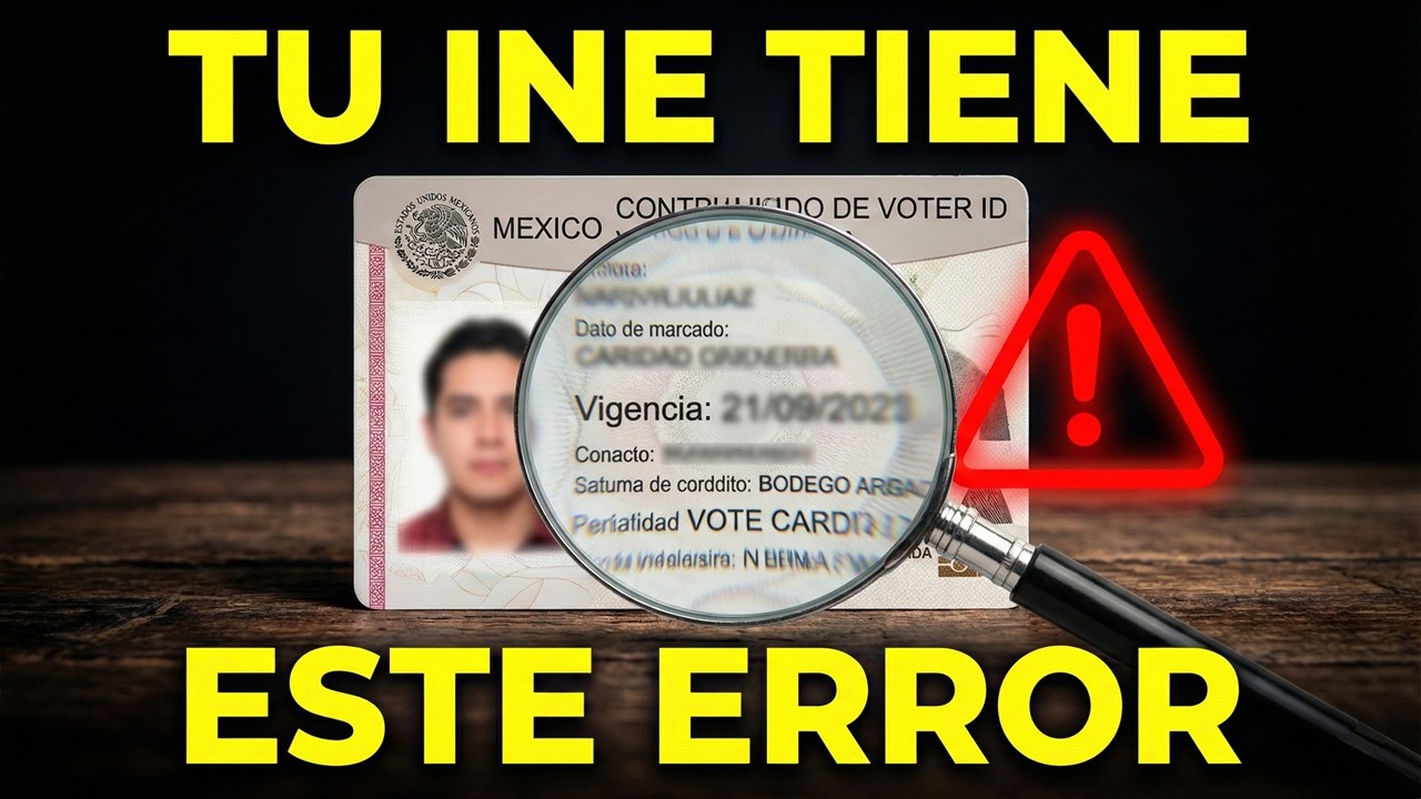🚨 ¡ALERTA PENSIONADOS! Un simple ERROR en tu INE puede CONGELAR tu Retiro (Solución Definitiva)