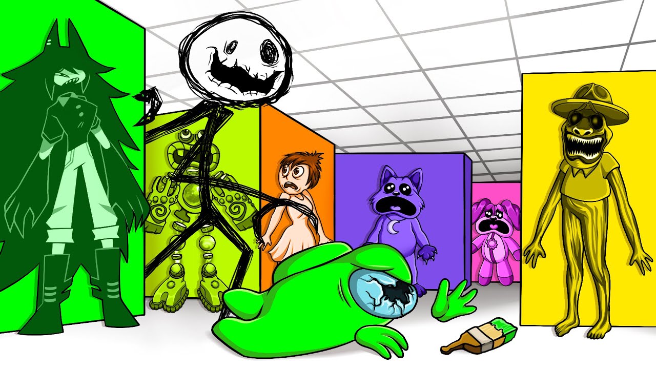 Crazy Roblox Color Stories | The Best Collection | FPE | Smiling Critters | Zoonomaly | Inside Out 2