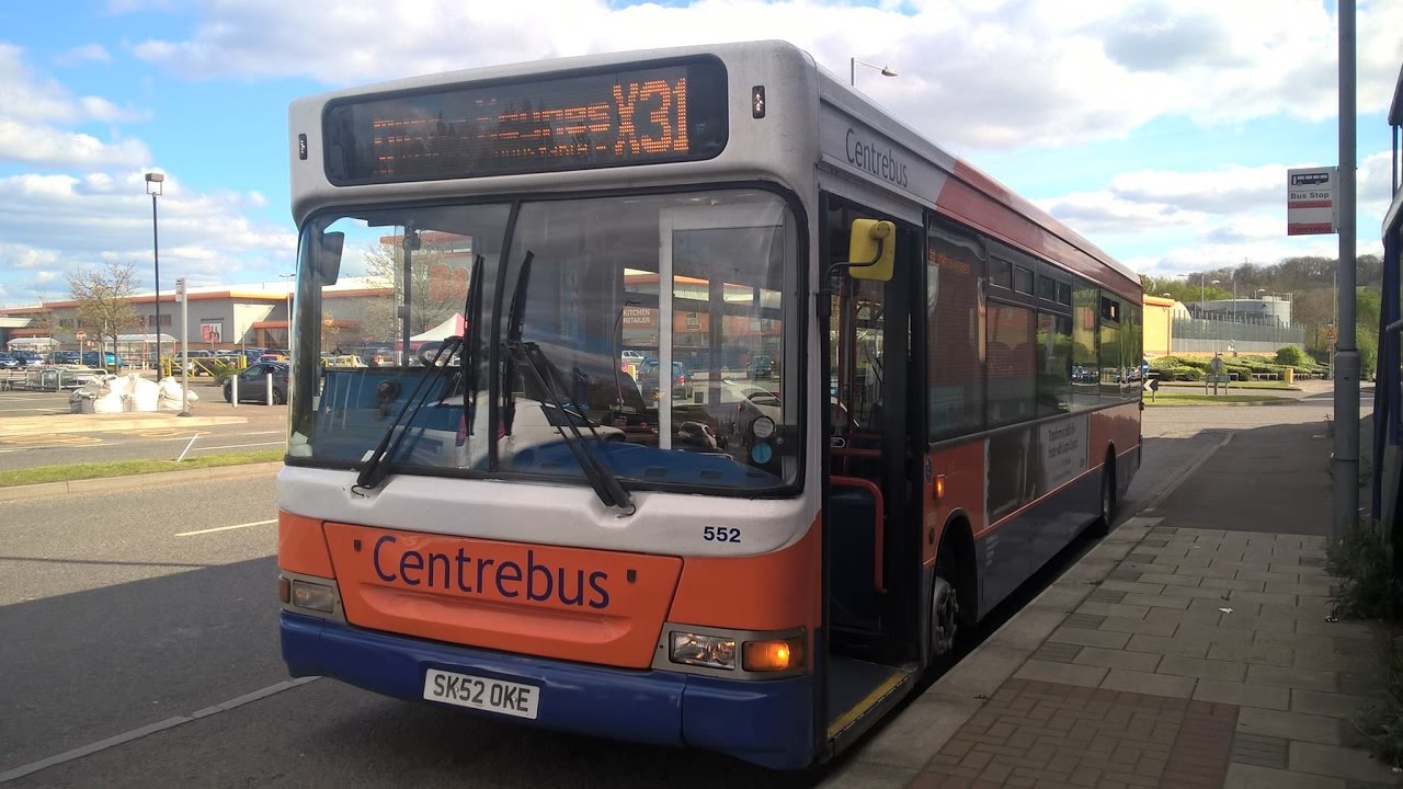 Full Route | Centrebus Service X31 | Luton - Milton Keynes