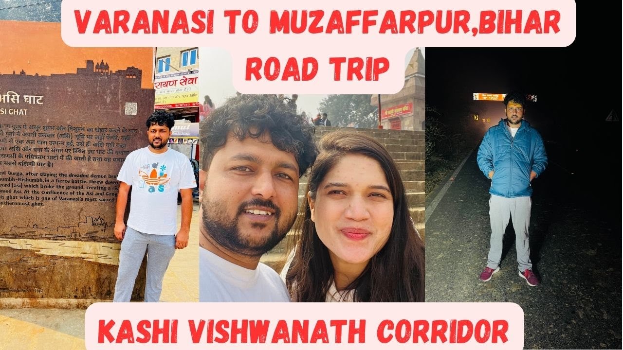 भयंकर कोहरा |  Pune To Muzaffarpur Road trip via Varanasi in Fog| Kashi | XUV 700 | Kashi Vishwanath
