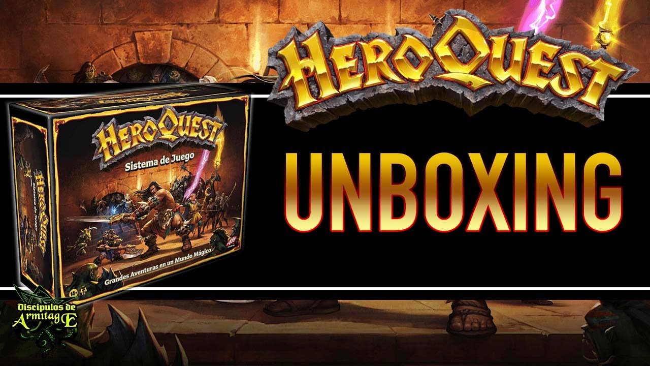 HEROQUEST Unboxing