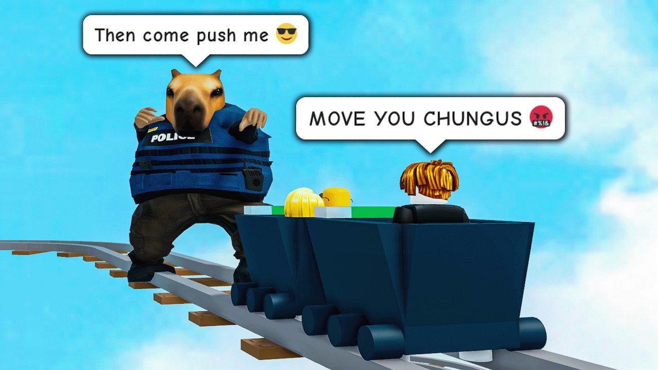 СМЕШНЫЕ МОМЕНТЫ Roblox Cart Ride (МЕМАСЫ) #26