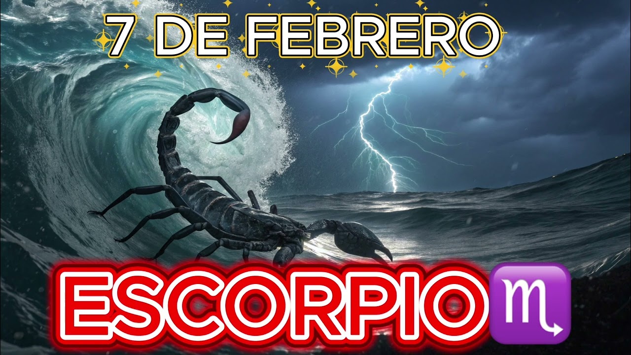 ♏✨ESCORPIO 7 de febrero de 2026: Giro de Clave en el Amor, el Trabajo y el Dinero