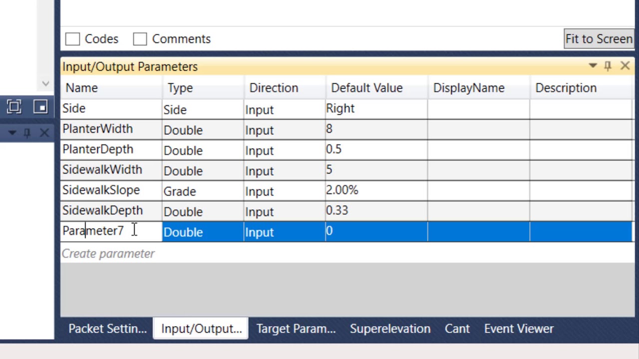 Tutorial: Packet Settings | Autodesk Civil 3D Subassembly Composer