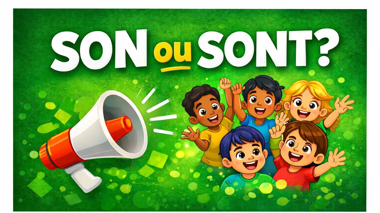 Français - Orthographe Grammaticale -Son ou sont?