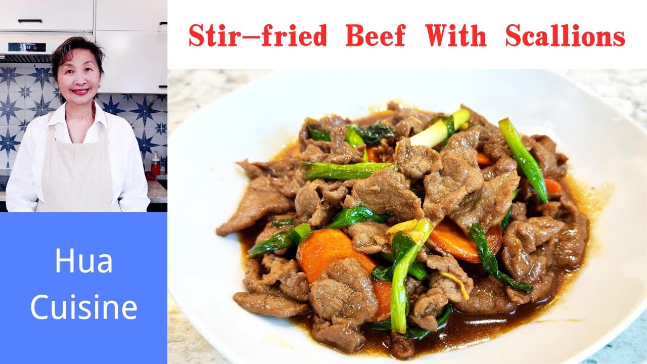 How To Make Stir-fried Beef With Scallions