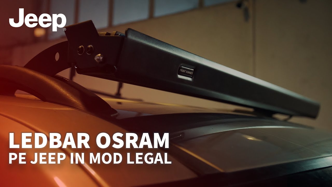 Am montat legal un LEDBAR OSRAM | Jeep Grand Cherokee WJ