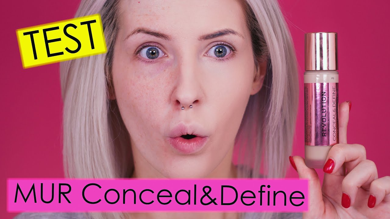 TRWAŁY I KRYJĄCY?😱-12H TEST PODKŁADU MAKEUP REVOLUTION CONCEAL&DEFINE