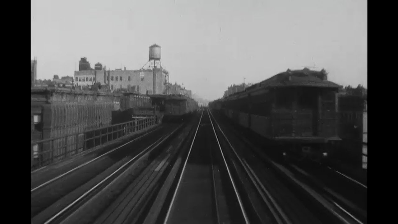 A Ride on the Sixth Avenue Elevated, 1916