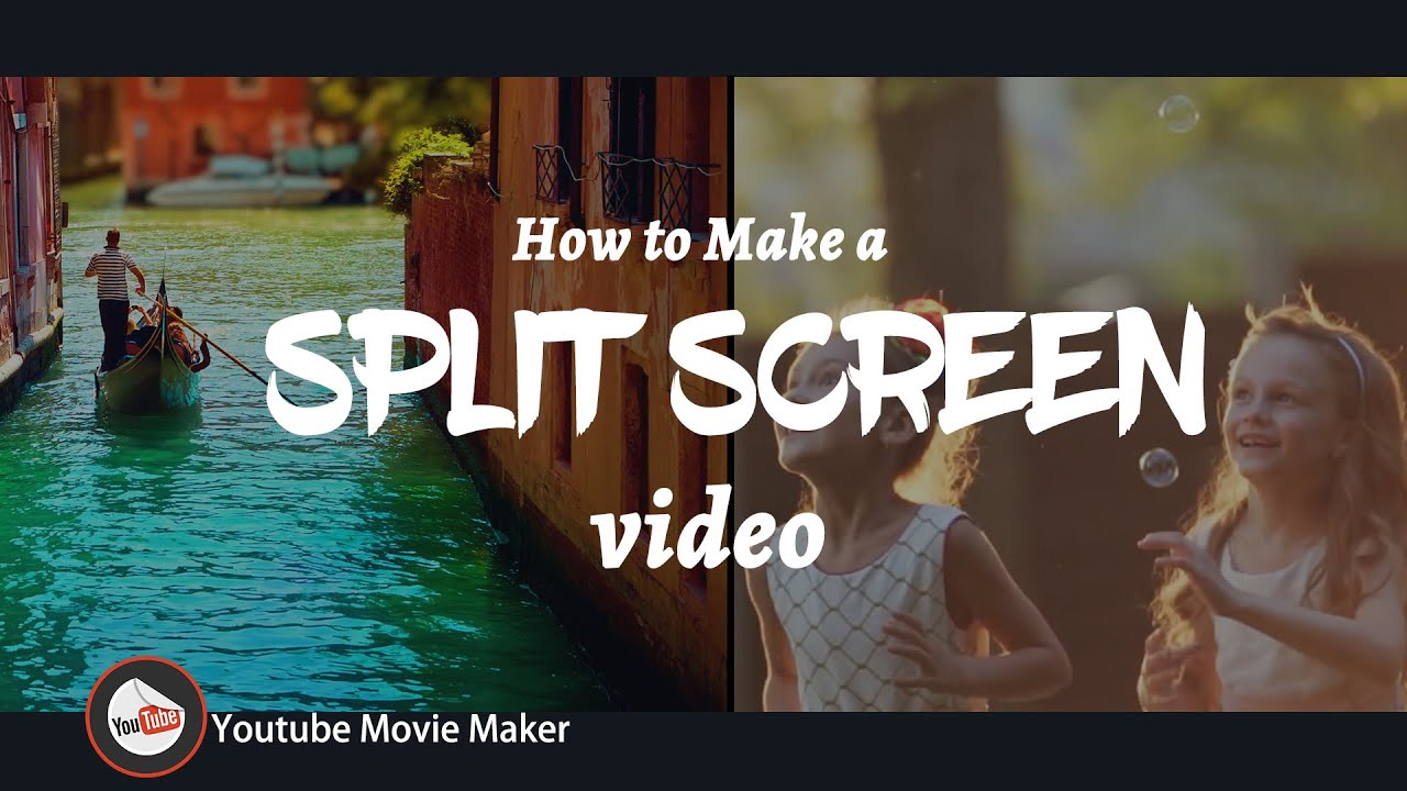 How to Make A Split Screen Video - A Simple Video Tutorial in 2021