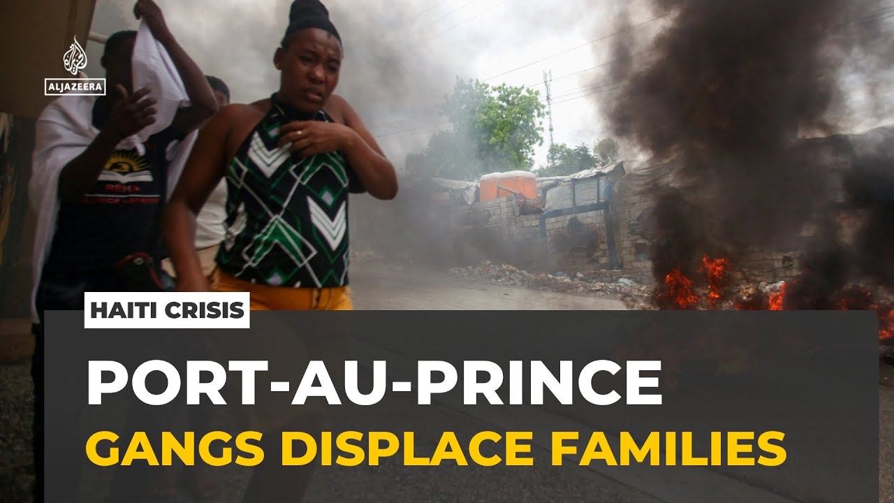 Displaced by gang violence: Tens of thousands flee Haitian capital Port-au-prince