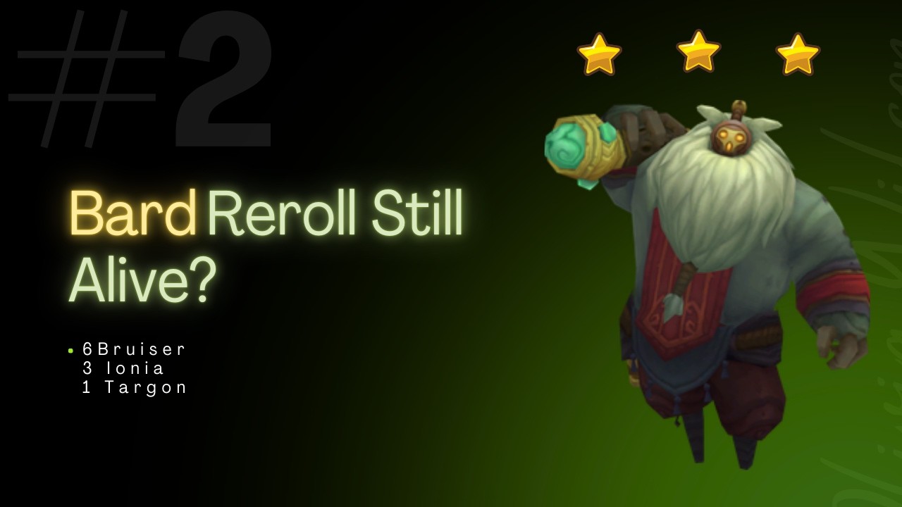 Too Much Value Bard Reroll I TFT Set 16