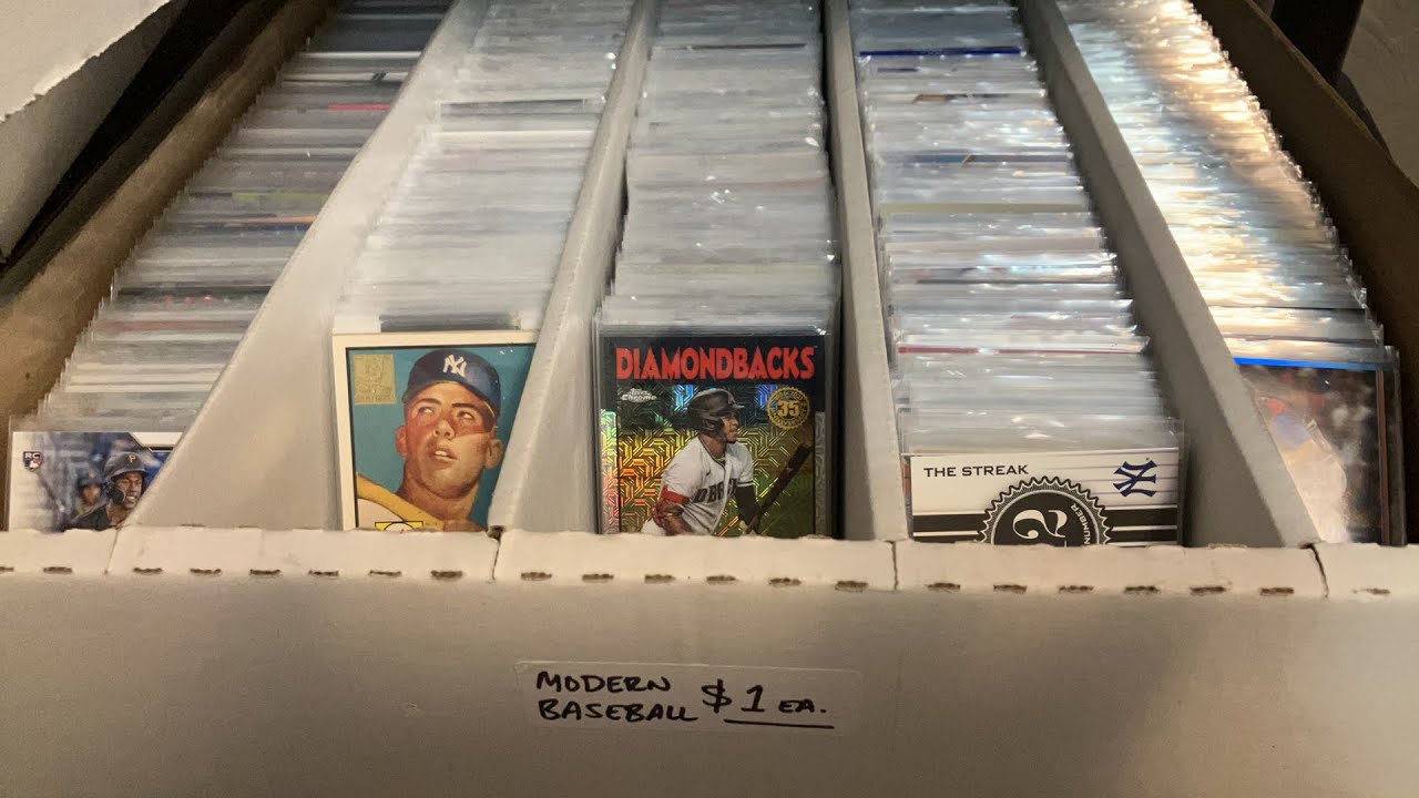 WHAT WOULD YOU BUY FROM THIS $1 BOX OF BASEBALL CARDS?