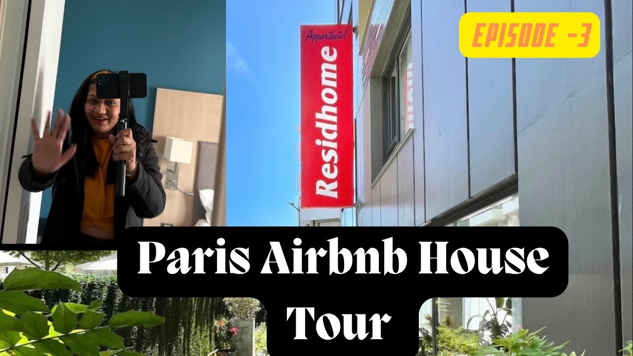 Paris Airbnb House Tour | Budget Stay | Travel VLOG