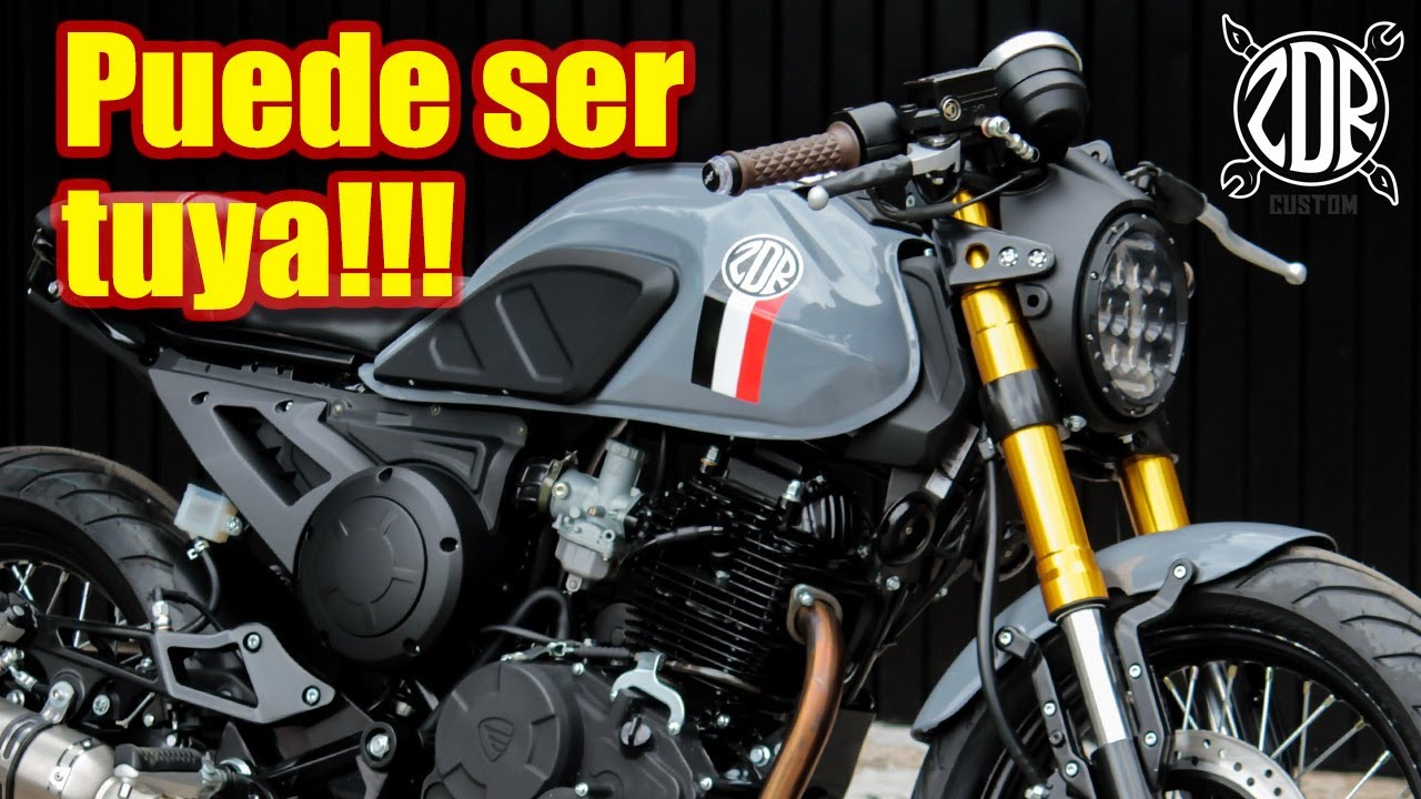😱👉Blackbird 250cc Custom Cafe Racer | Primer Premio de la rifa de independencia por ZDR Custom 🔥😎