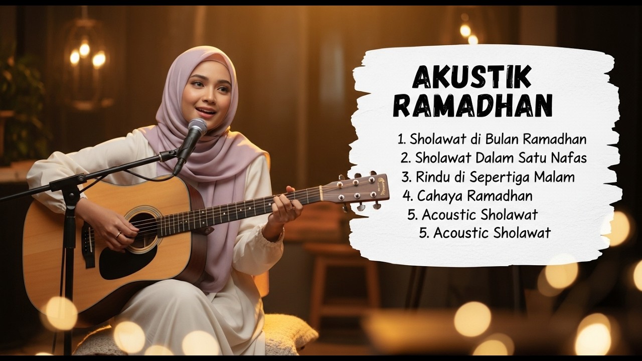 💫 Ramadhan Acoustic LIVE | Suara Lembut Penyejuk Hati