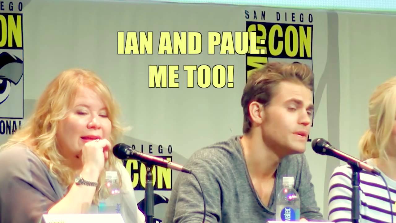 Comic Con 2015 The Vampire Diaries Panel - Funny Parts
