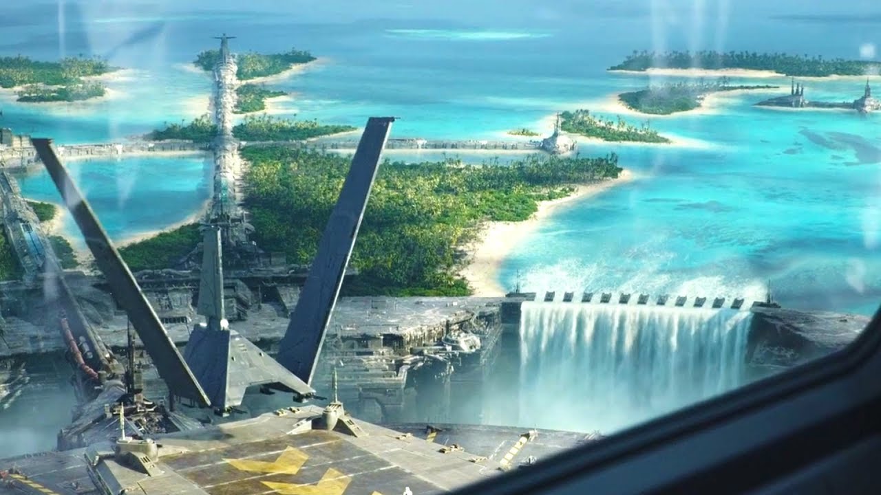 Rogue One (2016) - Krennic arrives on Scarif