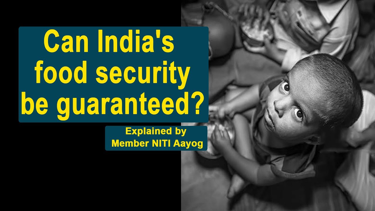 India's Food Security | Food Security Challenges and Solutions | Member NITI Aayog | Ecoholics